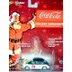 Johnny Lightning 1966 Volkswagen Beetle Coca Cola Christmas