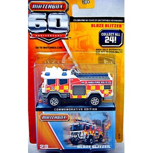 Matchbox 60th Anniversary series - Blaze Blitzer Fire Truck