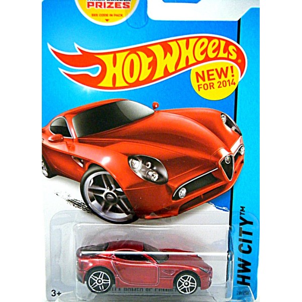 hot wheels alfa romeo 8c