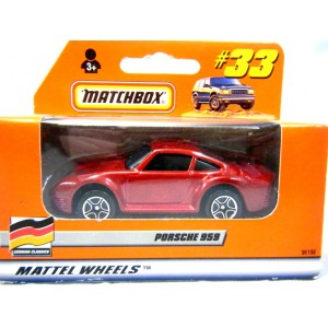 Matchbox Porsche 959 Euro Edition