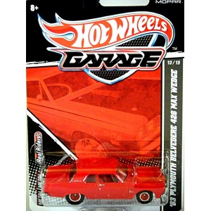 Hot Wheels Garage - 1963 Plymouth Belvedere 426 Max Wedge