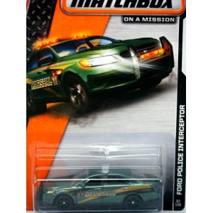 Matchbox - Ford Police Interceptor Patrol Car