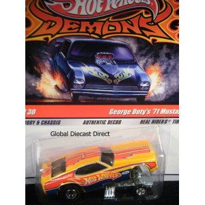  Hot Wheels Dragstrip Demons George Doty's NHRA 71 Ford Mustang Funny Car
