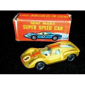 Marx - Very Rare Uno Ferrari with Super Speed Box