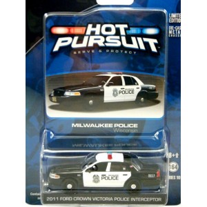 Greenlight Hot Pursuit - Milwaukee Ford Police Interceptor
