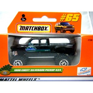 Matchbox 1989 Chevrolet Silverado Pickup Truck 4x4