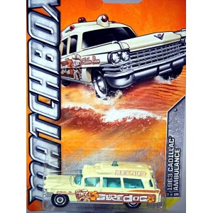 Matchbox - 1963 Cadillac Ambulance - Surf Doc