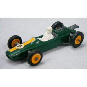 Matchbox 19 D/E Lotus Racing Car reproduction driver and steering wheel 