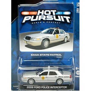 Greenlight Hot Pursuit - Iowa State Patrol Ford Police Interceptor