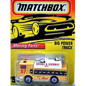 Matchbox - Mack Bridge & Tunnel Maintenance Truck