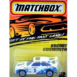 Matchbox Ford Escort Cosworth Rallye Car