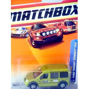 Matchbox Ford Transit Connect Taxi Cab