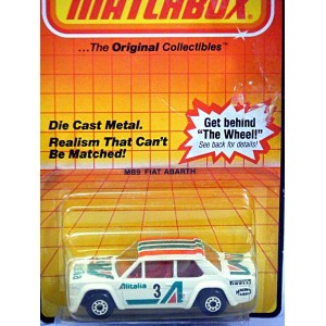 Matchbox - Fiat Abarth Rallye Car