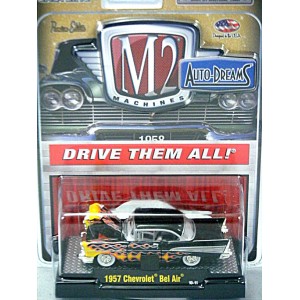 M2 Machines Auto Dreams 1957 Chevy Bel Air Hot Rod