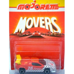 Majorette Movers Series - Lamborghini Countach (Yellow Wing)