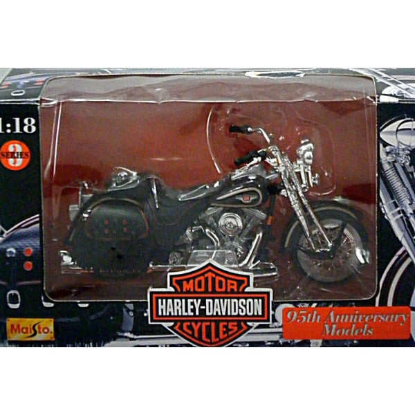 Maisto Series 3 Harley Davidson FLSTS Springer FLHT Electra Bike Motorcycle 1 18 for sale online 