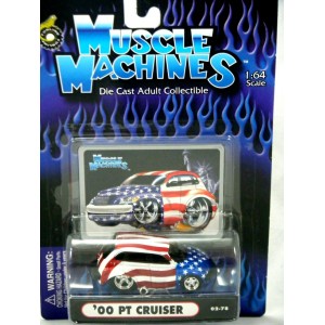 Muscle Machines Chrysler PT Cruiser Stars and Stripes