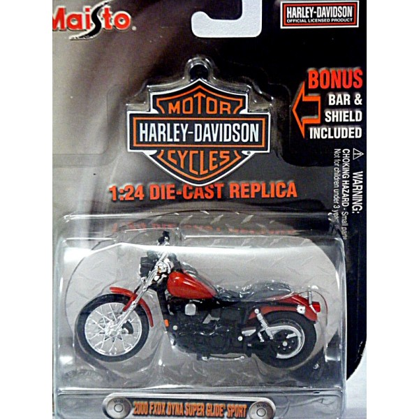 Harley Davidson 2001 Heritage Softail 1/24 Scale Model 
