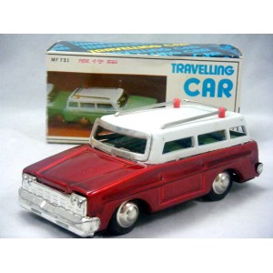 Vintage Tin - MF731 - Travelling Car 
