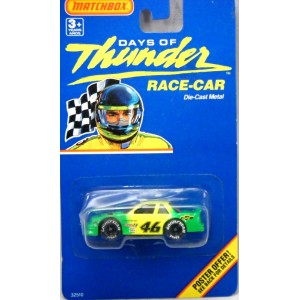 Matchbox - Days of Thunder Cole Trickle Mello Yellow NASCAR Stock Car