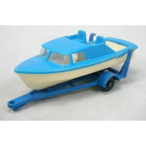 Matchbox Regular Wheels - Speed Boat and Trailer