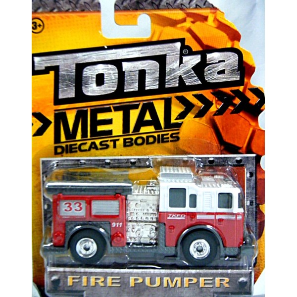 tonka fire truck metal