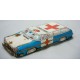 Japanese Postwar Tin Litho Friction Ambulance
