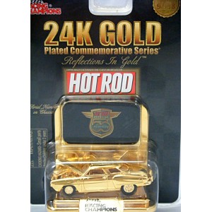Racing Champions Hot Rod Magazine 24K Gold Plated - 1951 Studebaker