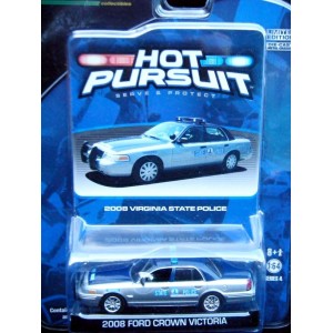 Greenlight Hot Pursuite R3 Virginia State Police Ford Crown Victoria Patrol Car