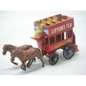 Matchbox Models of Yesteryear (Y12-A-2) 1899 London Horse Drawn Bus (1959)