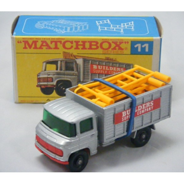 matchbox scaffolding truck 1969