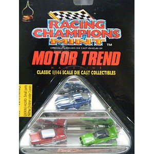 Racing Champions Mint Set - 1957 Chevy 1950 Ford Shoebox Dodge Viper GTS