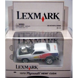 Johnny Lightning Plymouth Cuda Lexmark Promo