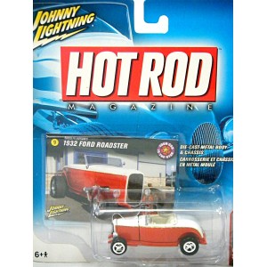 Johnny Lightning Hot Rod Magazine - 32 Ford Deuce Hiboy Roadster