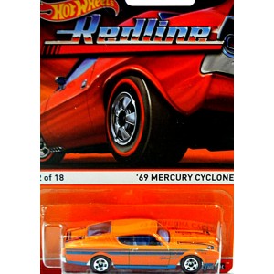 Hot Wheels Redline - 1969 Mercury Cyclone Fastback
