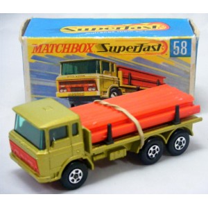 Matchbox Regular Wheels (58C-1) DAF Girder Truck