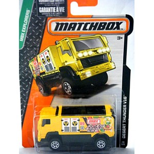 Matchbox Desert Thunder V16 Off Road Race Truck