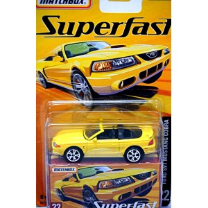 Matchbox Superfast Ford Mustang SVT Cobra Convertible