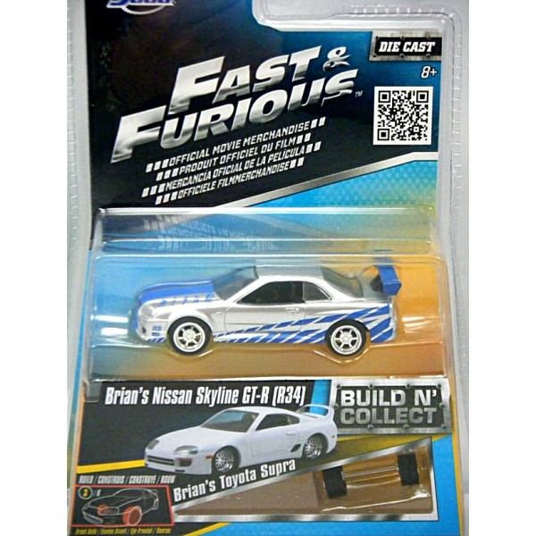 Jada - Fast & Furious - Brian's Nissan Skyline GT-R (R34) - Global