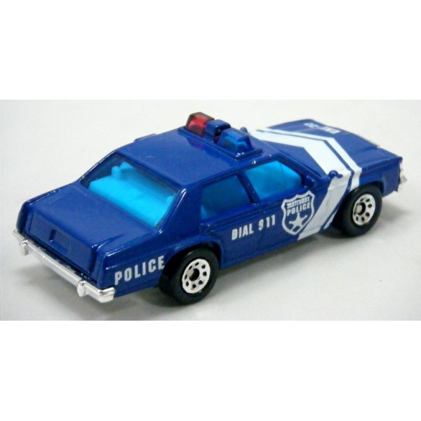 Matchbox Ford LTD Police Patrol Car - Global Diecast Direct