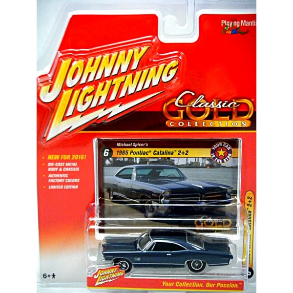 Johnny Lightning R2- Classic Gold - 1965 Pontiac Catalina 2+2 - Global ...