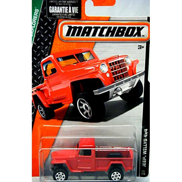 matchbox willys jeep pickup