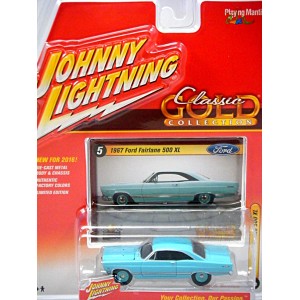 Johnny Lightning R2- Classic Gold - 1967 Ford Fairlane 500 XL