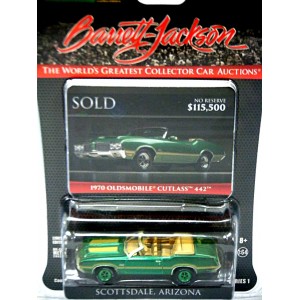 Greenlight - Green Machine Chase Car - 1970 Oldsmobile 442 Convertible