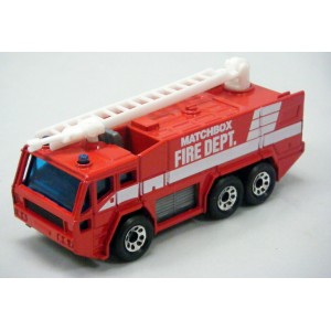 Matchbox - Airport Foam Fire Truck (Ch Sirens) 