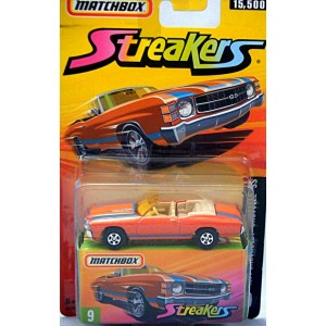 Matchbox Superfast Streakers 1971 Chevrolet Chevelle SS Convertible