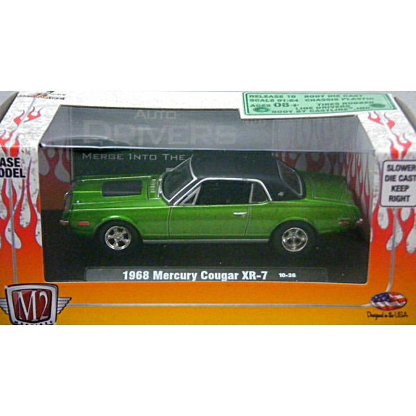 Greenlight1:64 Anniversary Series 9-1968 Mercury Cougar XR-7IN STOCK