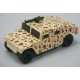 Matchbox - Military Hum Vee with Gun Turret
