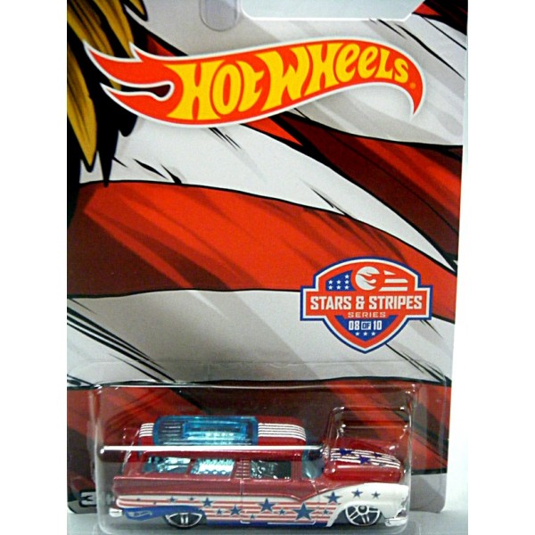 Hot Wheels Stars & Stripes: 8 Crate - 1955 Ford Station Wago