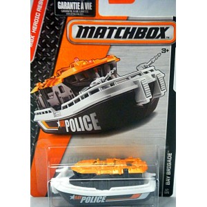 Matchbox - Bay Brigade Harbor Police Boat
